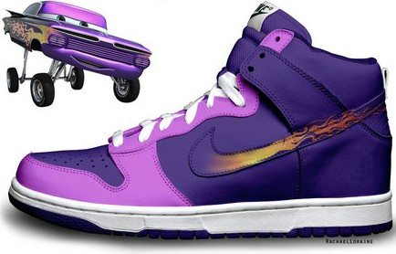 รองเท้า Nike สไตล์ การ์ตูน