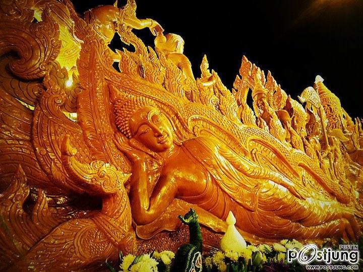เทียนอุบลราชธานี ปี 2555