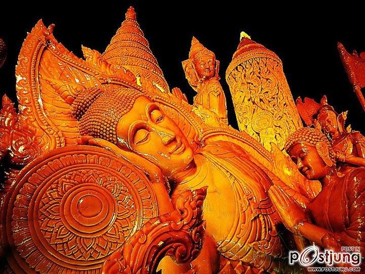 เทียนอุบลราชธานี ปี 2555