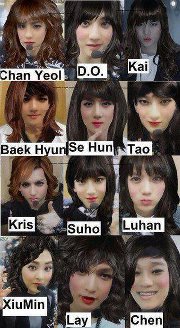 exo ทั้ง 12 55+