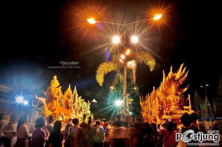 งานเทียน ที่ อุบลราชธานี 2555