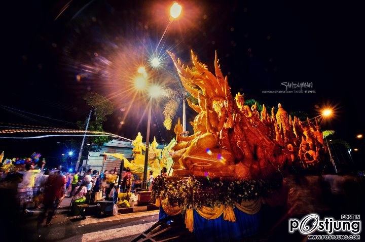 งานเทียน ที่ อุบลราชธานี 2555