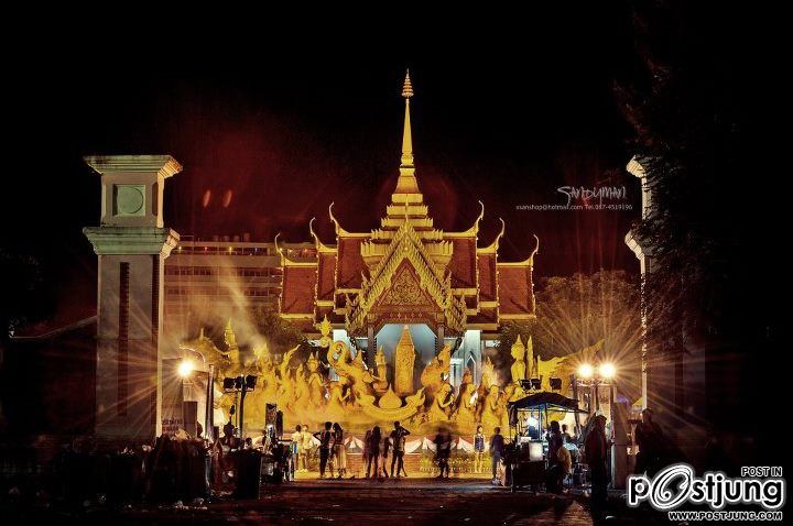 งานเทียน ที่ อุบลราชธานี 2555