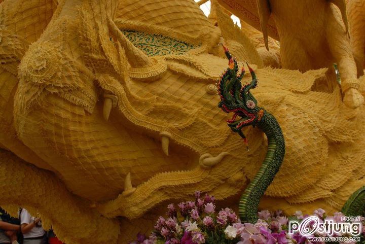 งานเทียน ที่ อุบลราชธานี 2555
