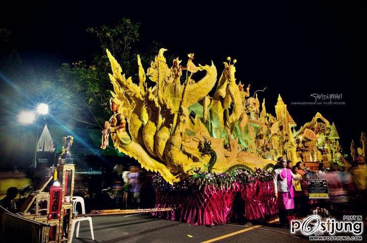 งานเทียน ที่ อุบลราชธานี 2555