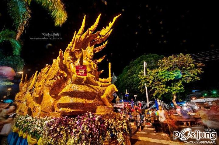 งานเทียน ที่ อุบลราชธานี 2555