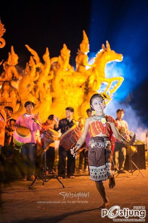 งานเทียน ที่ อุบลราชธานี 2555