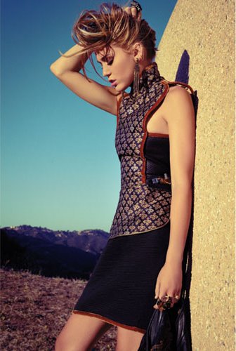 Miley Cyrus ถ่ายแบบให้กับนิตยสาร Marie Claire!