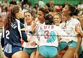 ภาพสุดท้ายแถม โอลิมปิคปี1996 คิวบา ชนะ บราซิล คว้าเหรียญทอง มีเรื่องจะตบกันกลางสนาม