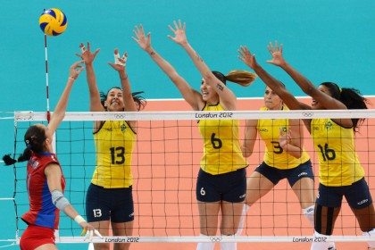 วอลเลย์บอลหญิงรัสเซีย & บราซิล ไม้เบื่อไม้เมากันมาตลอด