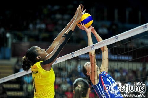 วอลเลย์บอลหญิงรัสเซีย & บราซิล ไม้เบื่อไม้เมากันมาตลอด