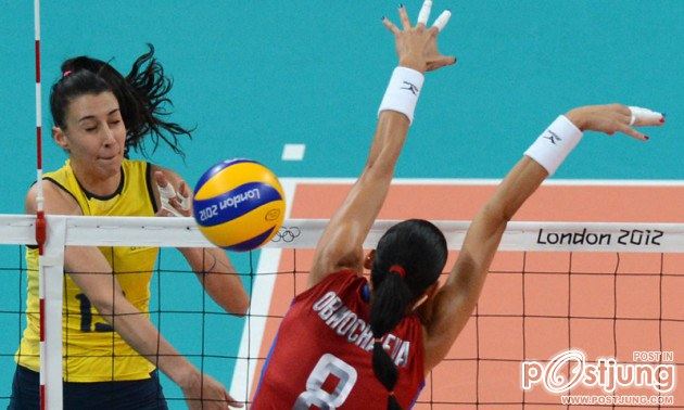 วอลเลย์บอลหญิงรัสเซีย & บราซิล ไม้เบื่อไม้เมากันมาตลอด