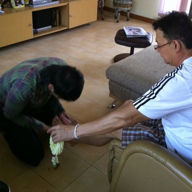แทคกับครอบครัว