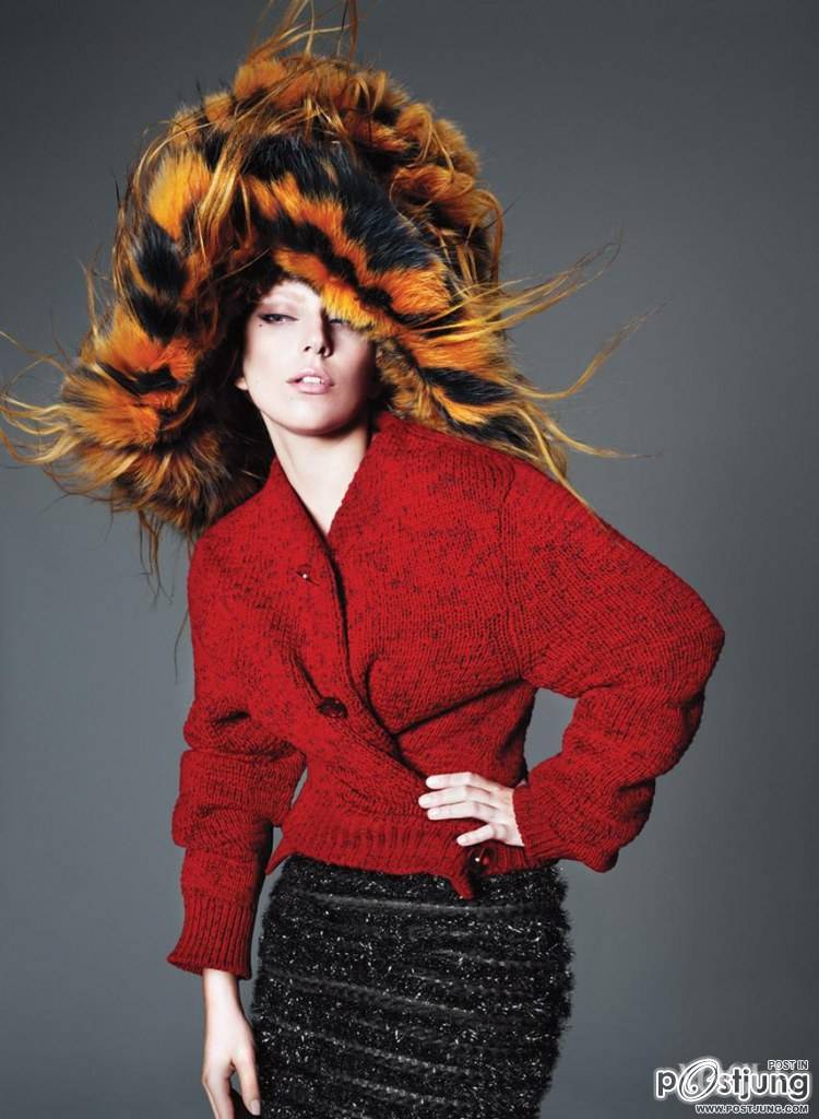Lady Gaga Covers 'Vogue' September 2012