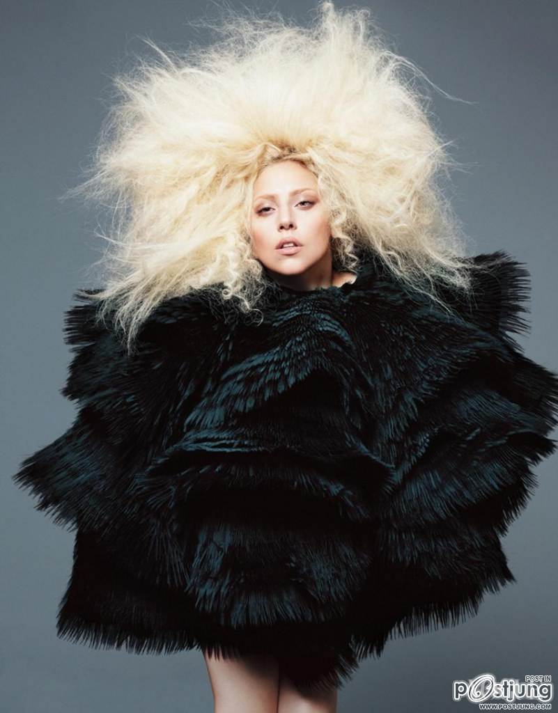 Lady Gaga Covers 'Vogue' September 2012