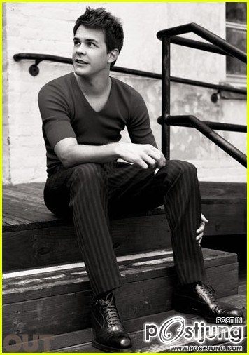 Logan Lerman Covers 'Out' with Ezra Miller 2012