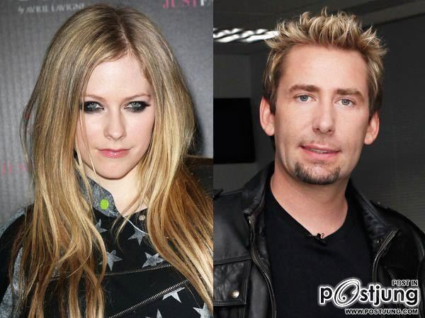 Avril Lavigne ได้หมั้นหมายกับ Chad Kroeger นักร้องนำวง Nickelback