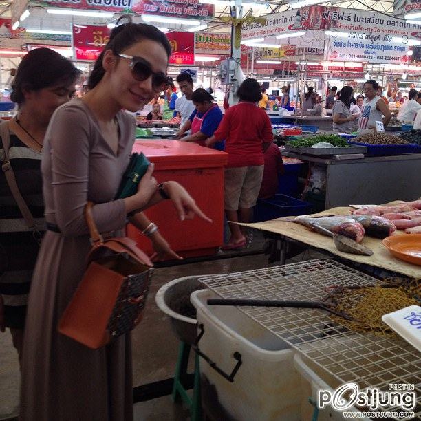 @aum_patchrpa : มาตลาดซื้อปลา หอย กบ ไปปล่อย บุญครั้งนี้ยกให้น้องสตางค์