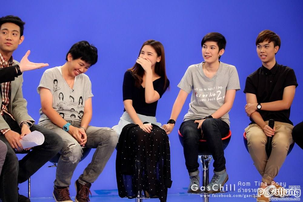 Aom Tina Poey :: โปรโมทหนัง Yes or No2 ในรายการมดดำออนทีวี