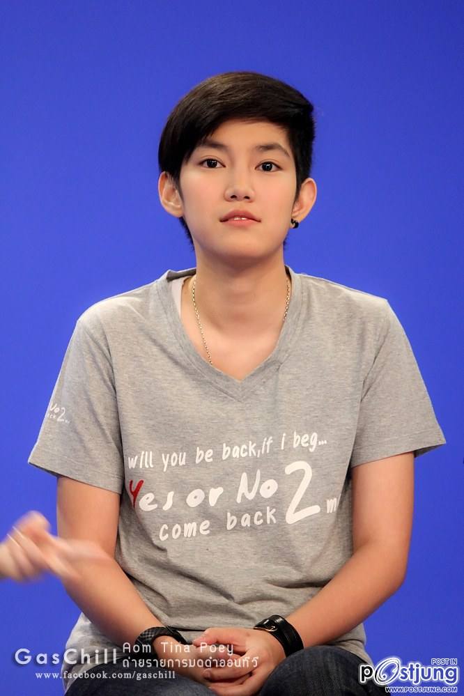 Aom Tina Poey :: โปรโมทหนัง Yes or No2 ในรายการมดดำออนทีวี