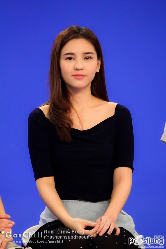 Aom Tina Poey :: โปรโมทหนัง Yes or No2 ในรายการมดดำออนทีวี