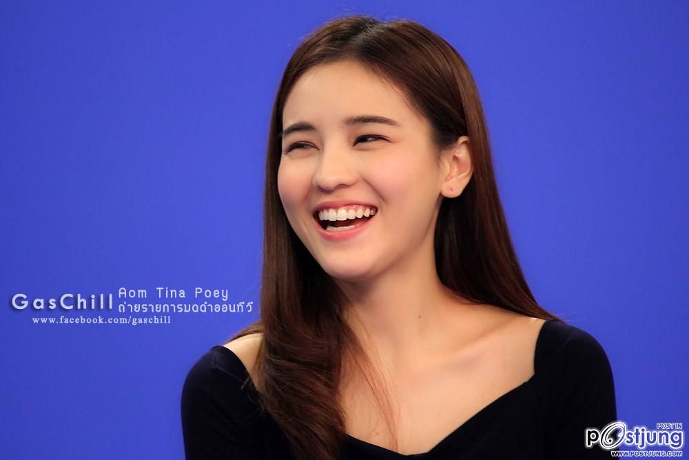 Aom Tina Poey :: โปรโมทหนัง Yes or No2 ในรายการมดดำออนทีวี