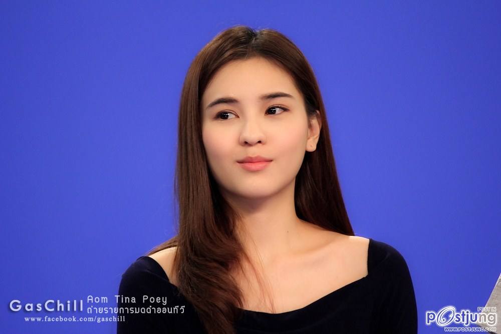 Aom Tina Poey :: โปรโมทหนัง Yes or No2 ในรายการมดดำออนทีวี