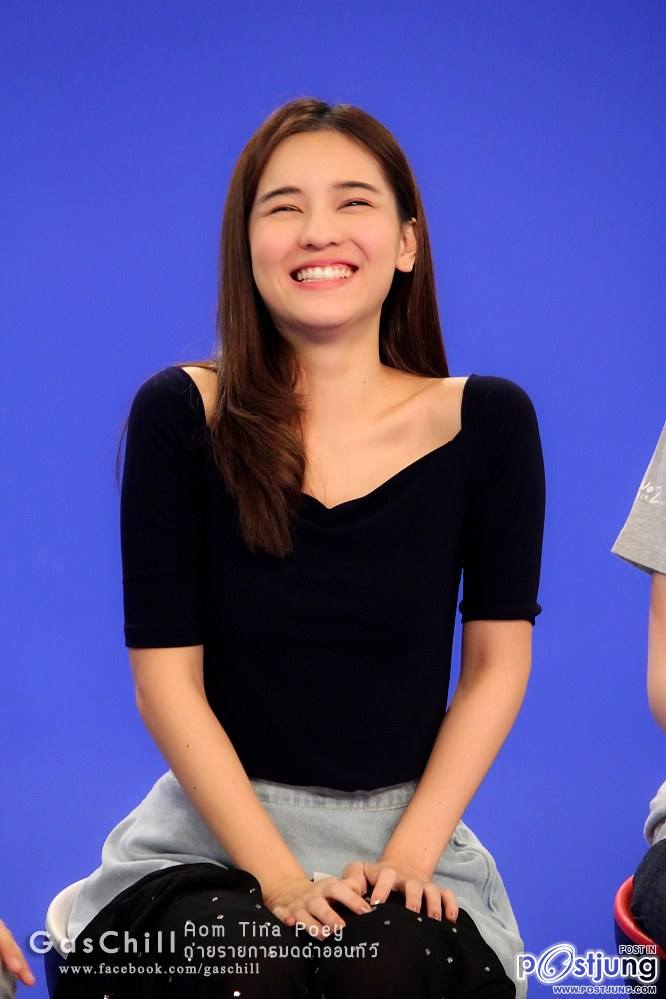 Aom Tina Poey :: โปรโมทหนัง Yes or No2 ในรายการมดดำออนทีวี