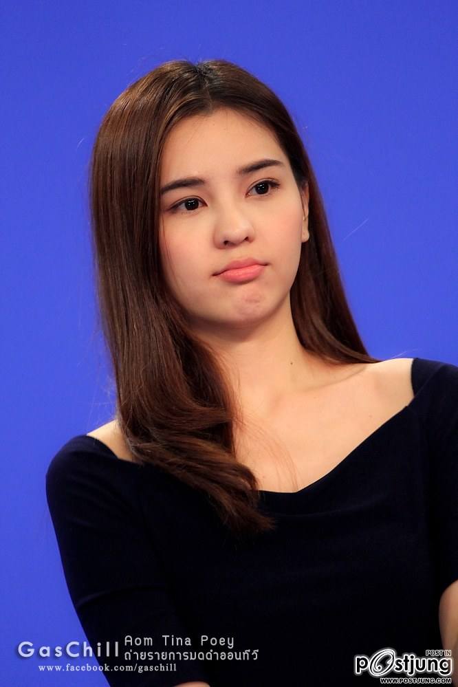 Aom Tina Poey :: โปรโมทหนัง Yes or No2 ในรายการมดดำออนทีวี
