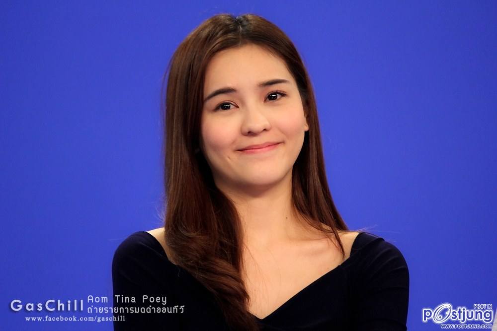 Aom Tina Poey :: โปรโมทหนัง Yes or No2 ในรายการมดดำออนทีวี