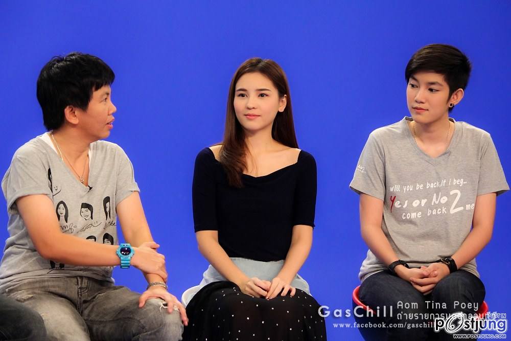 Aom Tina Poey :: โปรโมทหนัง Yes or No2 ในรายการมดดำออนทีวี