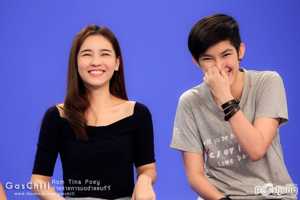 Aom Tina Poey :: โปรโมทหนัง Yes or No2 ในรายการมดดำออนทีวี