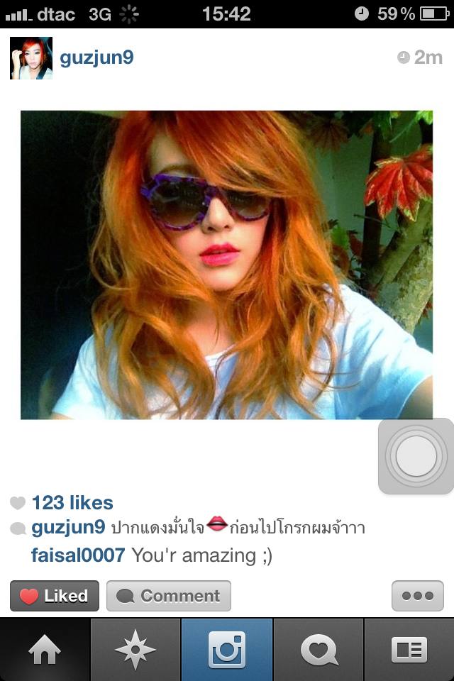 แฟชั่นปากแดงเริ่ดๆ ของเหล่าดาราใน IG