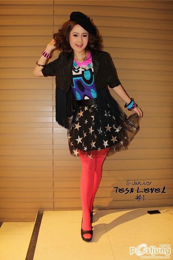 [G-Junior] TEST LEVEL 1 เสื้อผ้าสีสันสดใสแสบตามากเลยจร๊าาา