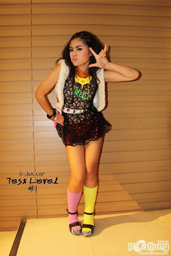 [G-Junior] TEST LEVEL 1 เสื้อผ้าสีสันสดใสแสบตามากเลยจร๊าาา