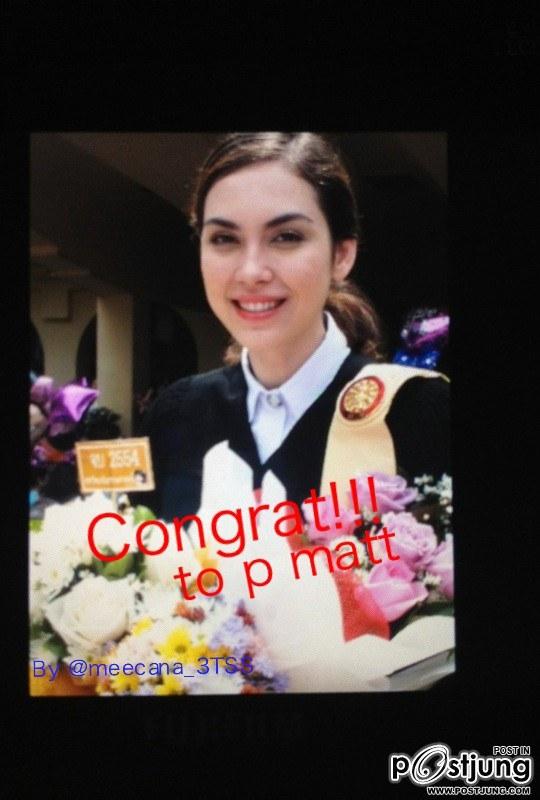 แมท รับปริญญาธรรมศาสตร์