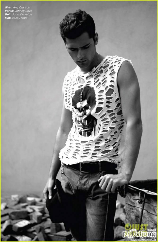 Sean O'Pry Covers 'Glow' Magazine September 2012