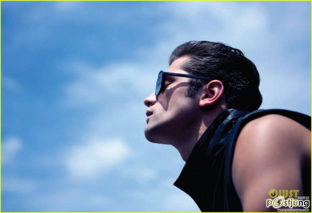 Sean O'Pry Covers 'Glow' Magazine September 2012