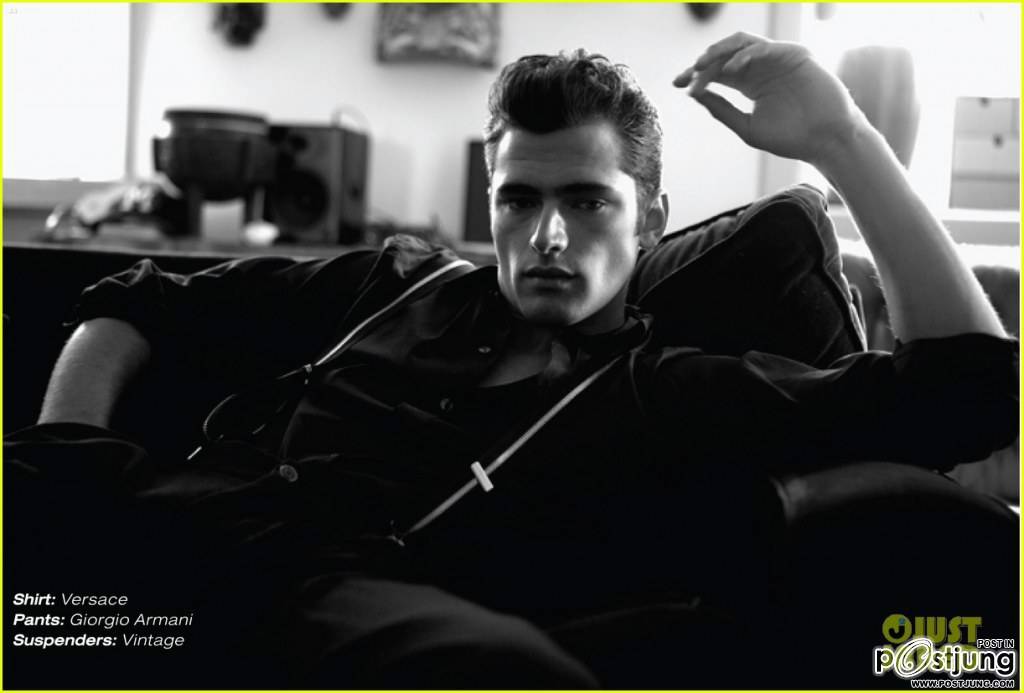 Sean O'Pry Covers 'Glow' Magazine September 2012