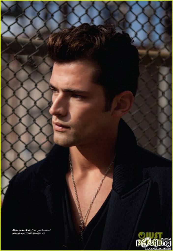 Sean O'Pry Covers 'Glow' Magazine September 2012