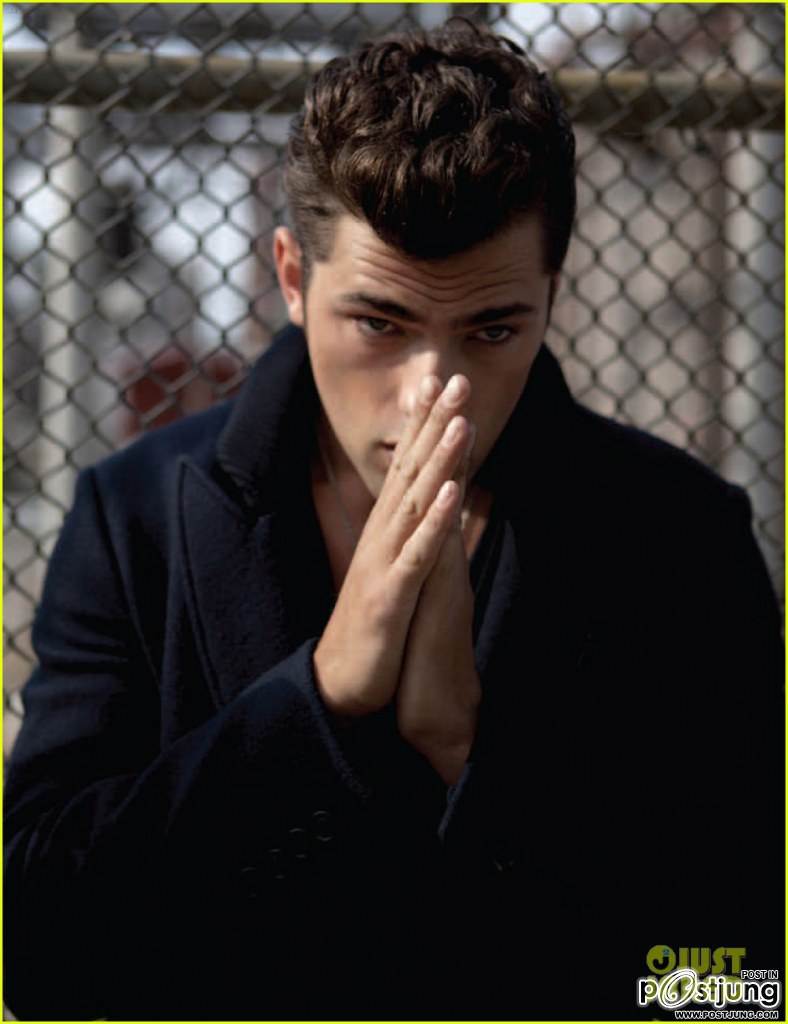 Sean O'Pry Covers 'Glow' Magazine September 2012