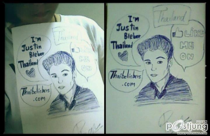 Justin Bieber อวดรอยสักใหม่ !!!