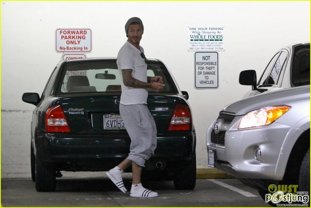 David Beckham Injures Ankle on Romeo's 10th Birthday