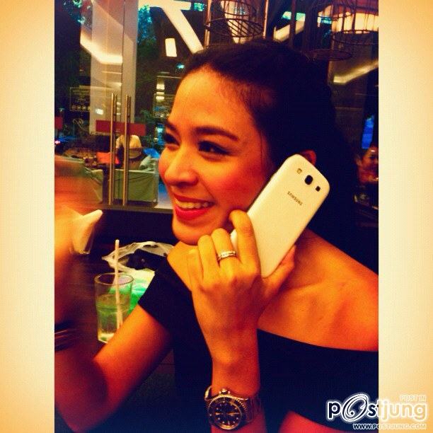 รวมรูปดาราในงานเปิดตัวGalaxy S3 Society