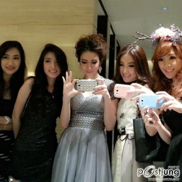 รวมรูปดาราในงานเปิดตัวGalaxy S3 Society