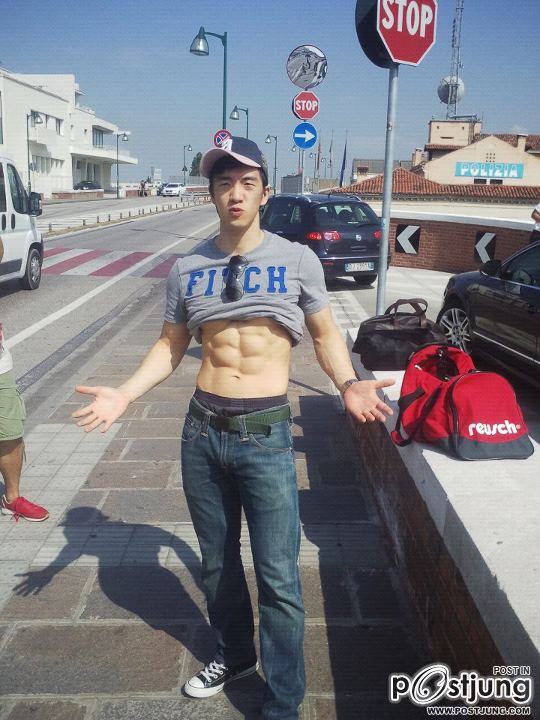 "Jiho Lee" หนุ่มเนื้อแน่น หน้าขยี้