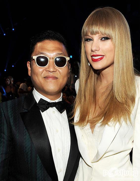 PSY (GANGNAM STYLE) กับ Taylor Swift