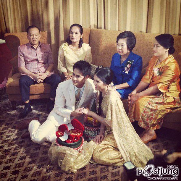 เจ้าสาวแสนสวยในชุดไทย