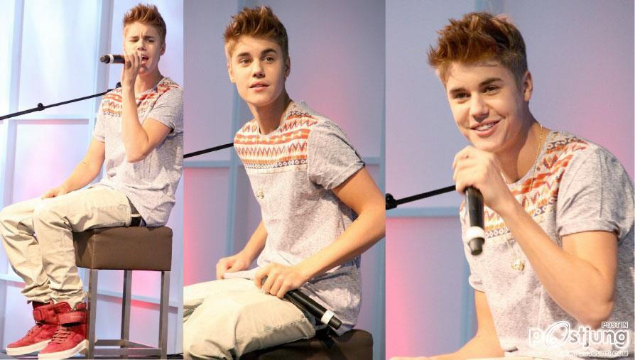 ภาพล่าสุดของ Justin Bieber หล่อๆใสๆ แวะไปเปิดคอนเสิร์ตเล็กๆที่สนามบินแฟรงเฟิร์ท เยอรมัน !!