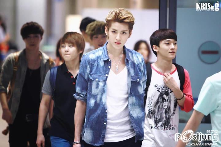 kris EXO M's Kris Heading Back To Korea